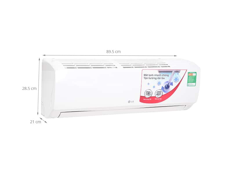 Máy lạnh treo tường LG S09EN2 (1.0 HP, Gas R22) - 8 may lanh treo tuong lg s09en2 1 0 hp gas r22 - Máy lạnh treo tường LG S09EN2 (1.0 HP, Gas R22)