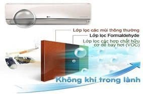 Máy lạnh treo tường LG V10ENT (1.0 HP, Inverter) - 4 may lanh treo tuong lg s12ena 1.5 hp gas r22 10 - Máy lạnh treo tường LG V10ENT (1.0 HP, Inverter)