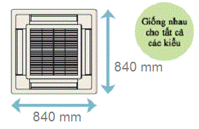 untitled 2 - Máy lạnh âm trần Daikin FCNQ26MV1 / RNQ26MY1 (3.0 HP, Gas R410a)