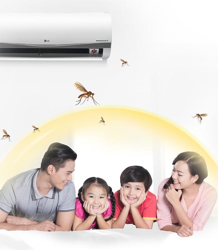 Máy lạnh Inverter V đuổi muỗi 2015 có gì mới?