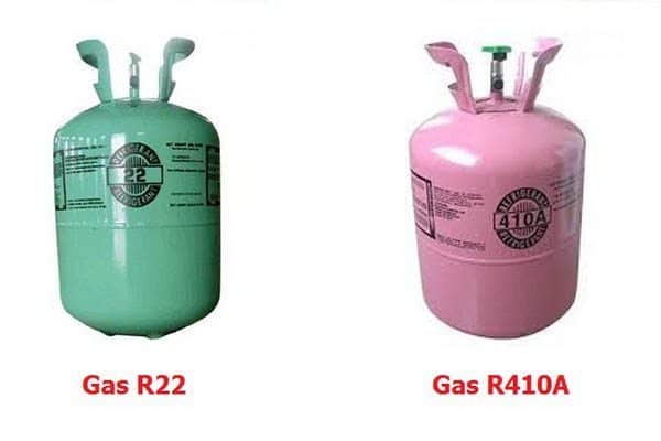 Sự khác biệt giữa gas R410A và gas R22