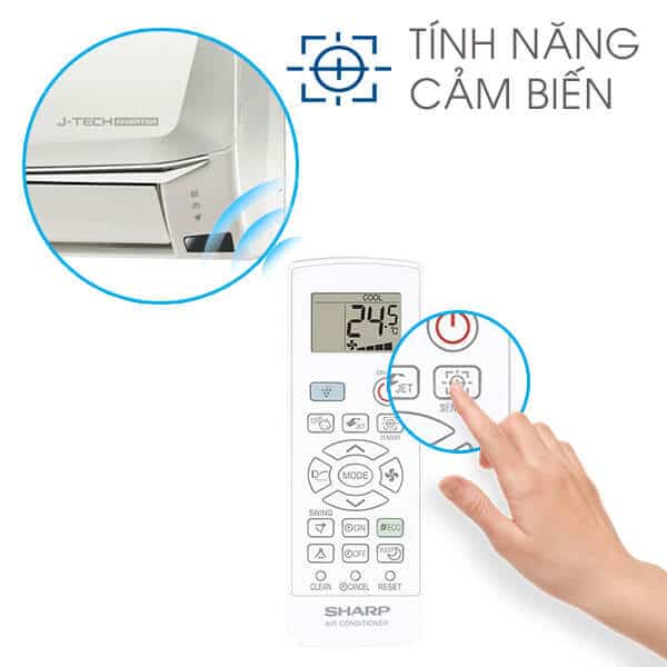 Máy lạnh Sharp AH-XP10VXW (1.0 HP, Gas R32, Inverter) - 16 may lanh sharp ah xp10uhw 1 0 hp gas r32 inverter 2017 6 - Máy lạnh Sharp AH-XP10VXW (1.0 HP, Gas R32, Inverter)