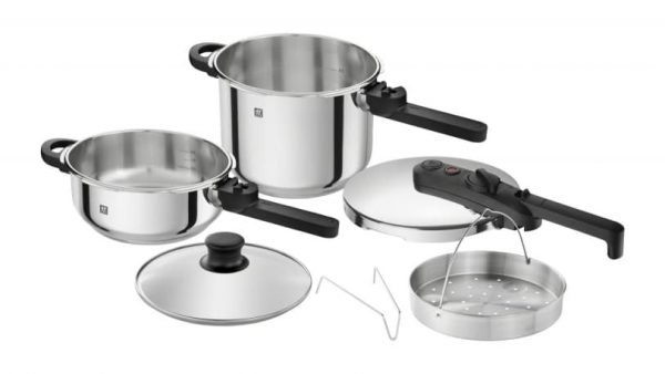 bo noi ap suat zwilling ecoquick 6 mon 3 - Bộ nồi áp suất 5 món Zwilling EcoQuick 64200-000