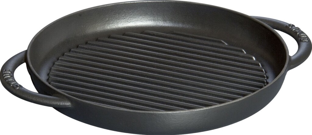 Chảo gang nướng Staub - Màu Đen (26cm) - 6 Chao Gang Nuong Staub Den 26cm
