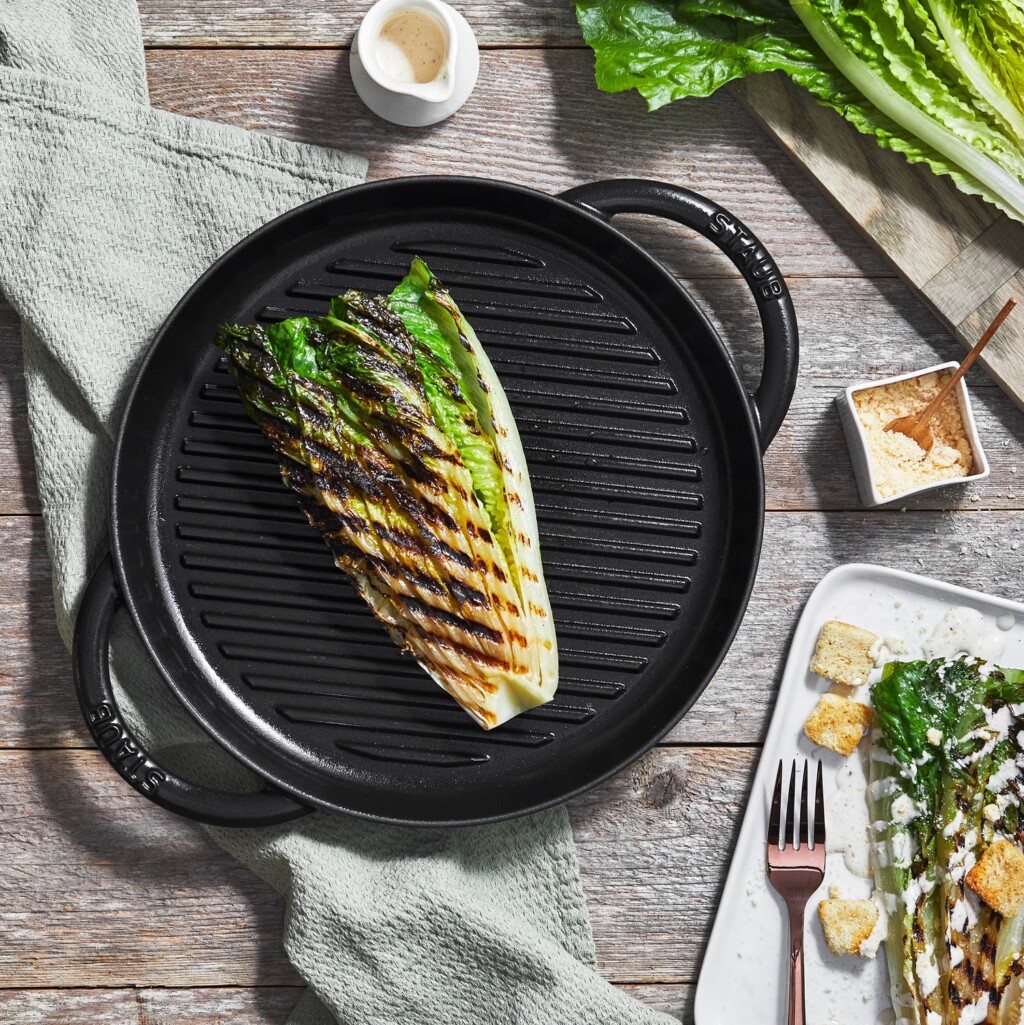 Chảo gang nướng Staub - Màu Đen (26cm) - 7 Chao Gang Nuong Staub Den 26cm