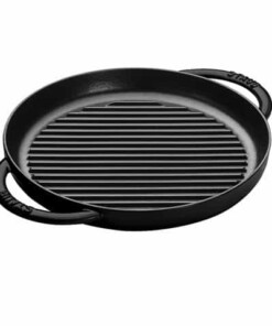 Chảo gang nướng STAUB Màu đen – 26cm