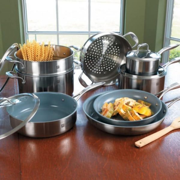 Chảo inox ZWILLING Sol – 32cm (3 lớp) - 7 chao inox zwilling sol 20cm 3 lop 2 - Chảo inox ZWILLING Sol – 32cm (3 lớp)