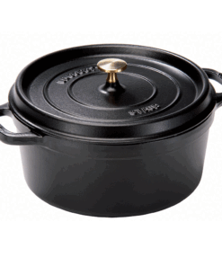 Nồi gang tròn Staub - Màu Đen
