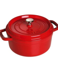 Nồi gang tròn STAUB Đỏ cherry