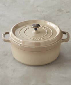 Nồi gang tròn STAUB Kem - 26cm