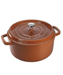 Nồi gang tròn Staub - Màu Nâu Vàng