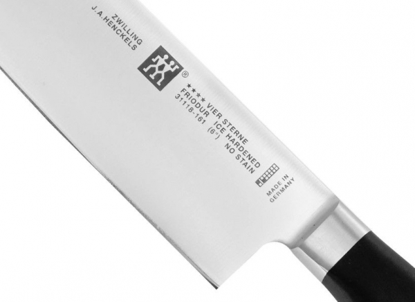 Dao Santoku Four Star Zwilling 31118 161 1 - Dao Santoku Four Star Zwilling 31118-161