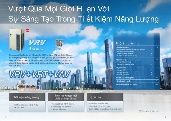 may lanh trung tam daikin vrv a - Máy lạnh trung tâm Daikin VRV A