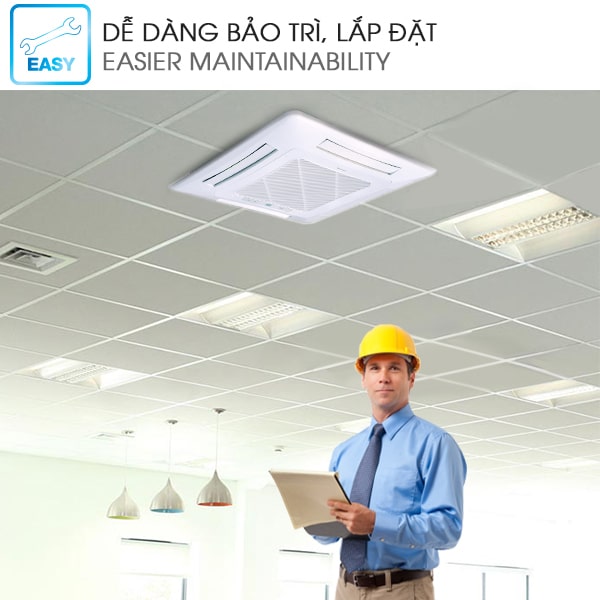 dan lanh dau tran multi daikin cdxp25rvmv 1.0 HP 3 - HVAC Việt Nam