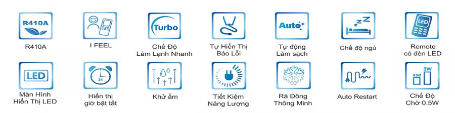 Máy lạnh treo tường Gree Silent King GWC09GB-K3DNC1A (1.0 HP, Inverter, Gas R410A) - 15 may lanh treo tuong gree silent king gwc09gb k3dnc1a 1.0 HP Inverter Gas R410A 7 - Máy lạnh treo tường Gree Silent King GWC09GB-K3DNC1A (1.0 HP, Inverter, Gas R410A)