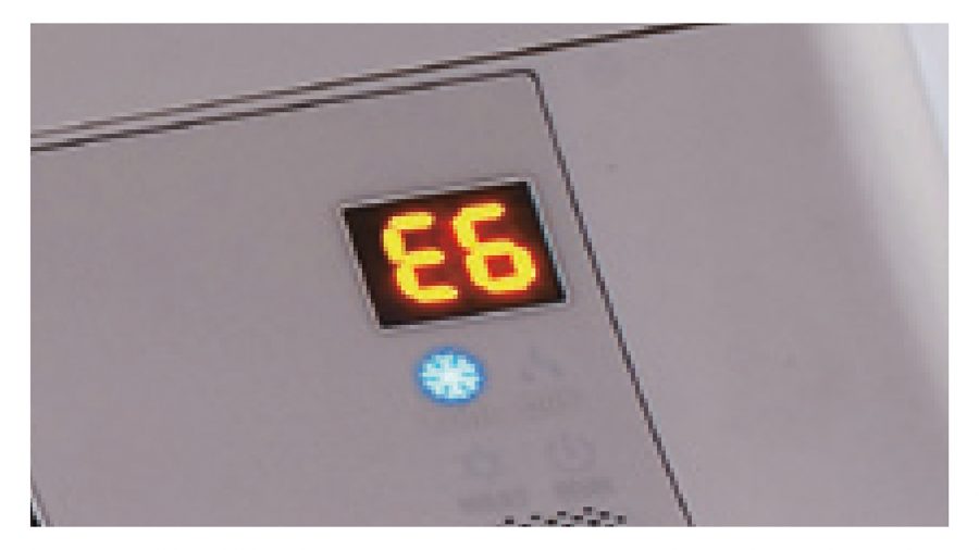 Máy lạnh tủ đứng Gree Candice GVC18AG-K3NNB1A tự hiển thị mã lỗi