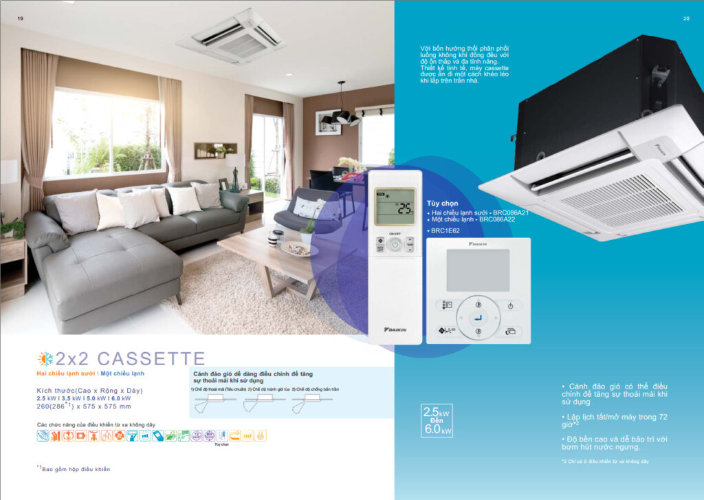 Dàn lạnh âm trần Multi Daikin FFA25RV1V (1.0 HP) - 6 dan lanh am tran multi daikin ffa25rv1v 10 hp 4 - Dàn lạnh âm trần Multi Daikin FFA25RV1V (1.0 HP)
