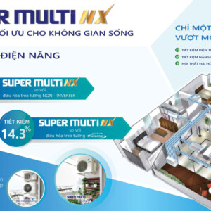 Dàn nóng Multi NX Daikin 5MKM100RVMV (4.0 HP)