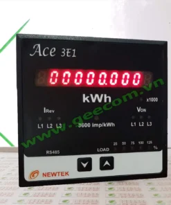 Đồng hồ đếm xung đo đếm điện năng Newtek ACE3E1 (3 Pha, Kèm biến dòng)