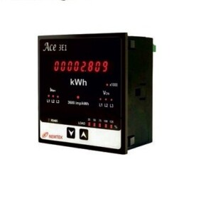 Đồng hồ đếm xung đo đếm điện năng Newtek ACE3E1 (3 Pha, Kèm biến dòng)