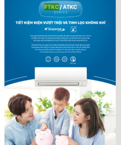 Máy lạnh treo tường Daikin FTKC25UAVMV/RKC25UAVMV (1.0 HP, Inverter)