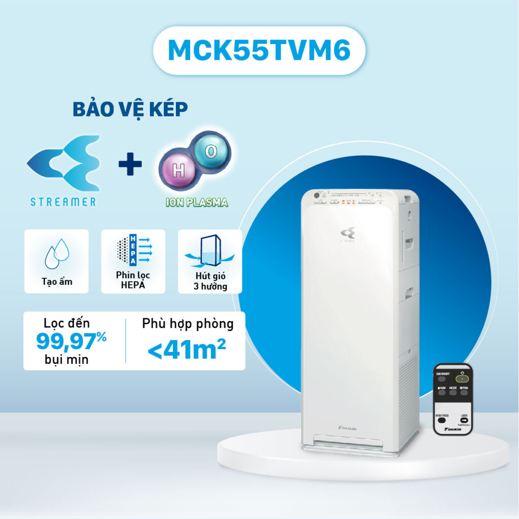 May Loc Khong Khi Daikin Mck55tvm6