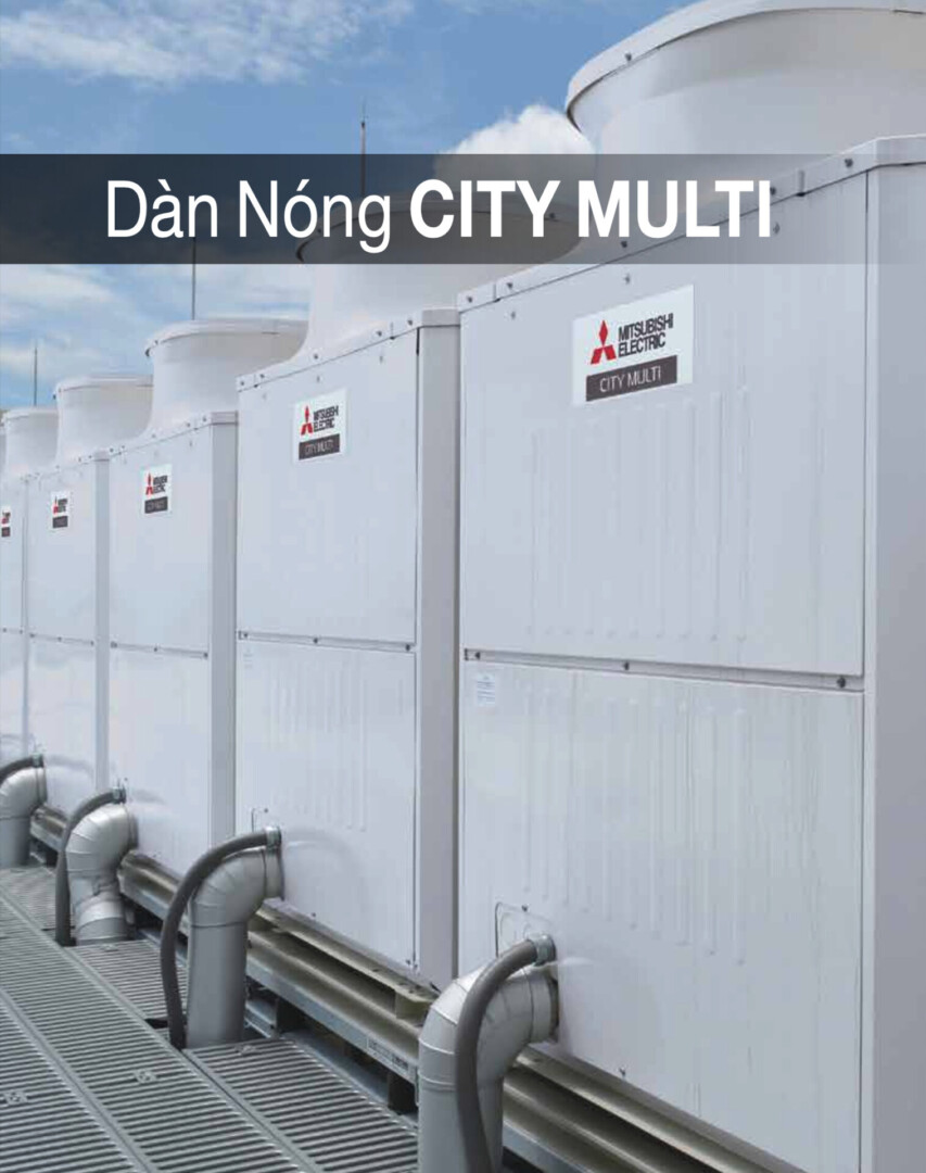 CATALOGUE MÁY LẠNH TRUNG TÂM VRF MITSUBISHI ELECTRIC CITY MULTI (2023)