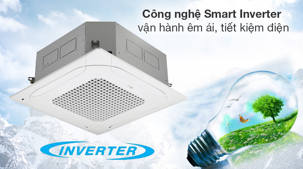 may lanh am tran lg ztnq30gnle0 30 hp inverter 2 - Máy lạnh âm trần LG ZTNQ48GLMLA0 (5.0 HP, Inverter)