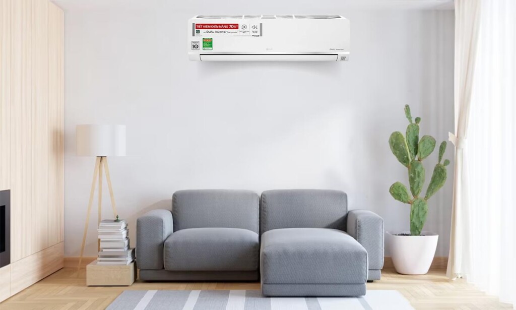 may lanh treo tuong lg v10api1 10 hp inverter 5 - Máy lạnh treo tường LG V13API1 (1.5 HP, Inverter)
