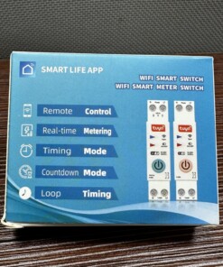 MCB (CP) thông minh kết nối WiFi kèm theo dõi công suất điện (220V, 2P, 63A)