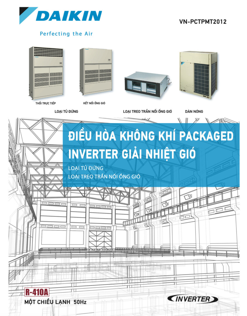 Catalogue Máy lạnh Daikin Packaged Inverter giải nhiệt gió - Daikin (2020)