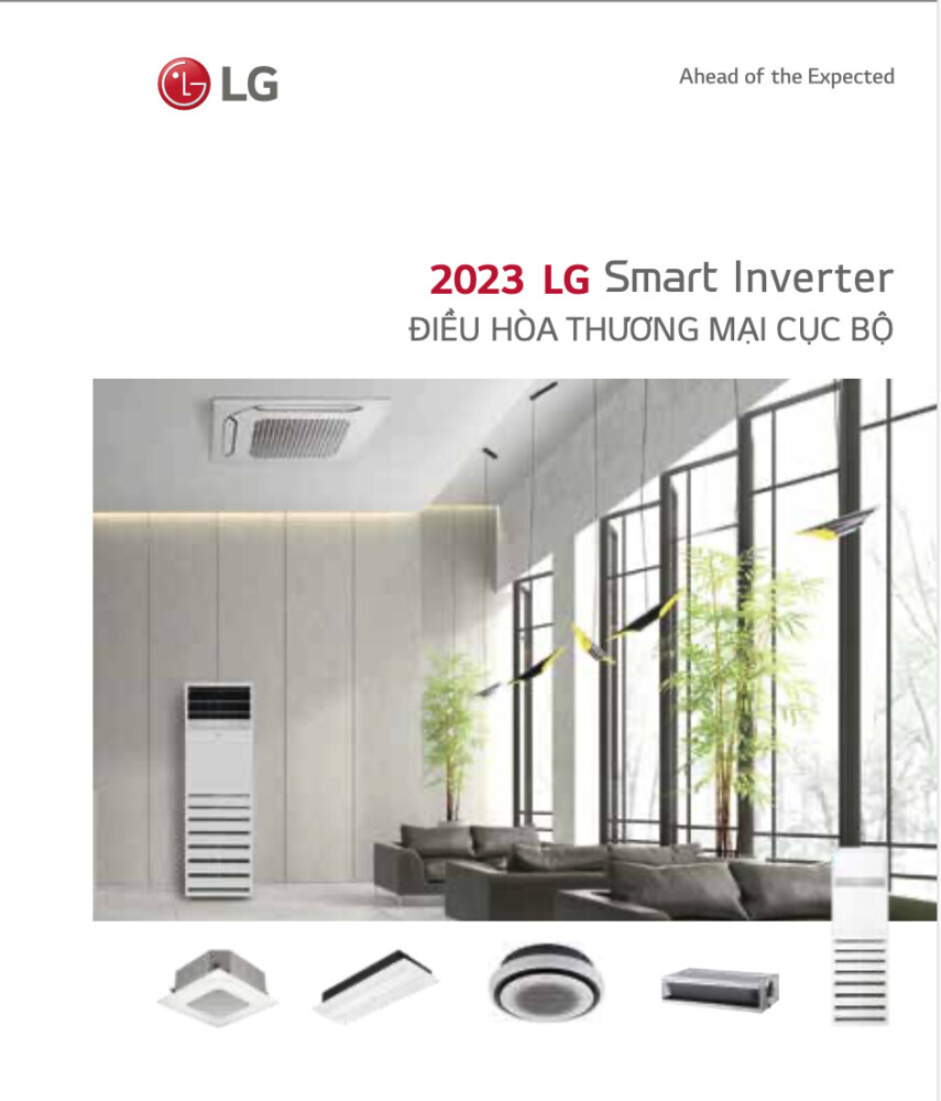 Catalogue máy lạnh thương mại cục bộ LG (2023)